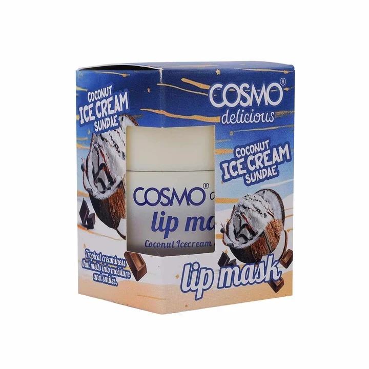 Mascarilla labial COSMO Delicious Coconut Icecream Sundae