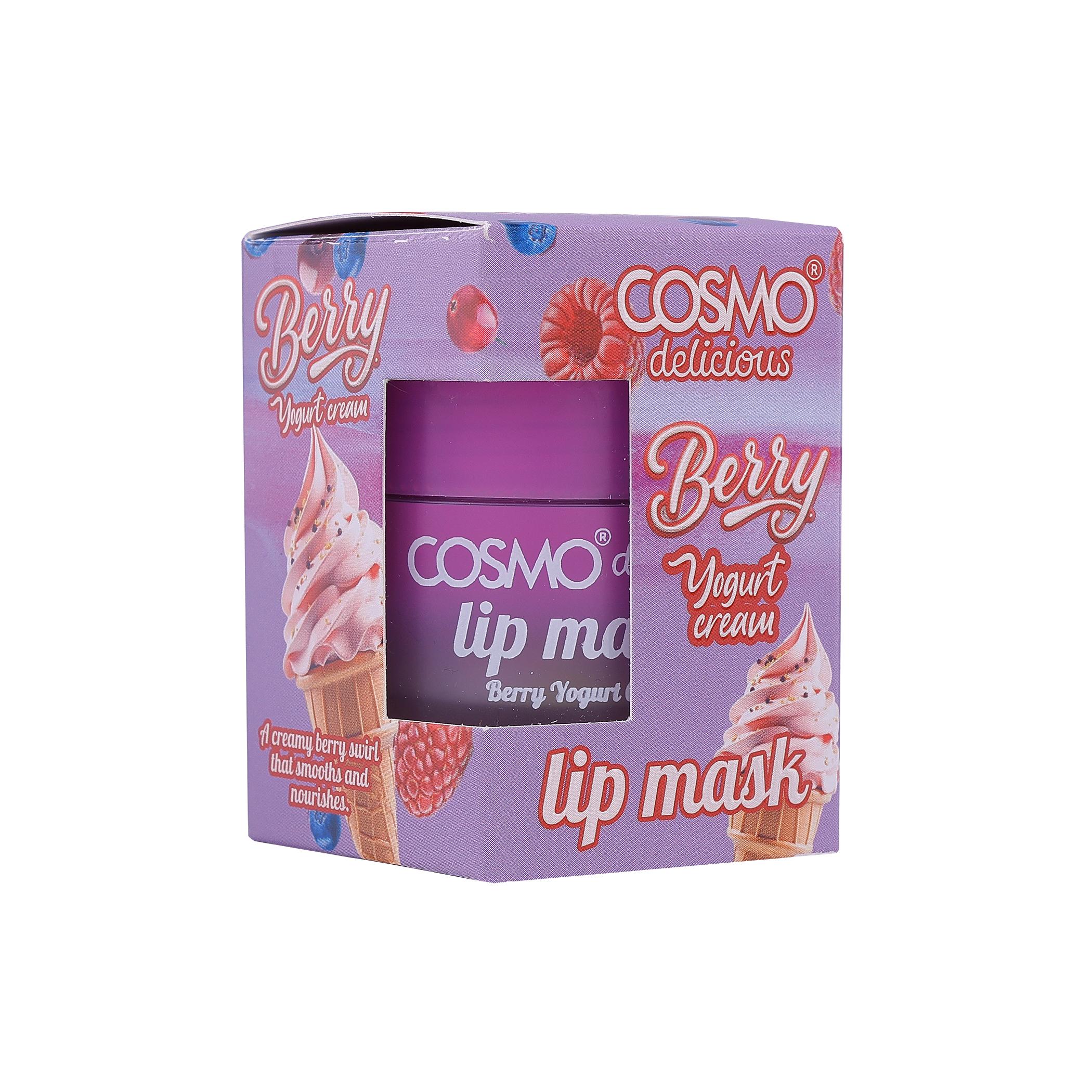 Mascarilla labial COSMO Delicious Berry Yogurt Cream